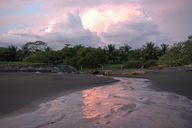 Sunset on Playa Junquillal